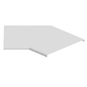 Крышка поворота 45° 100 мм, оцинкованная