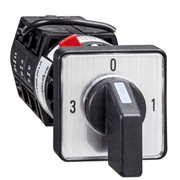 Кулачковый выключатель 10А, 3+0