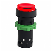 Кнопка с подсветкой красная 1НЗ 230В с возвратом
