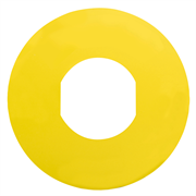 Пластина с маркировкой аварийного останова