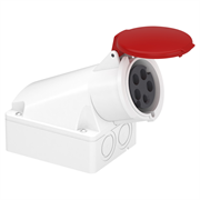 Промышленная розетка Mureva, 32А, 3P+N+E, 380-415В, IP44