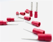 Наконечник штыревой плоский 0,25-1,5 мм кв l=9мм (100 шт)