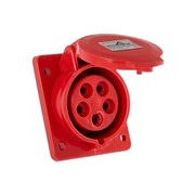 Розетка (гнездо) врезная ECOНОМЕ ГВ 16А/5 3Р+N+PE (ECO-415)