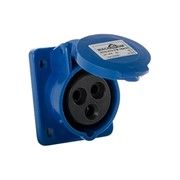 Розетка (гнездо) врезная ECOНОМЕ ГВ 16А/3 2Р+PE (ECO-413)