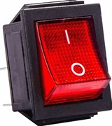 Переключатель клавишный 4 pin, с индикацией, e.switch.key.04 Enext