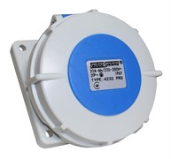 Розетка скрытая 32А 220В, 2Р+PЕ, IP67, 4232 PRO