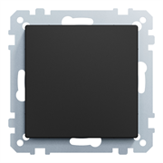 Заглушка, Merten System M, матовый чёрный