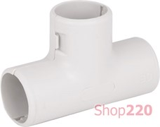 Т-разъем разборной для труб d20мм MUTLUSAN, e.pipe.t.connect.stand.m.20u Enext