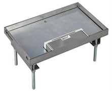 Люк металлический на 6 механизмов для установки в бетон, Simon