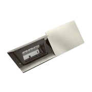 Выдвижной лючок в стол на 2 стороны, 8 модулей, нержавеющая сталь, INCARA Legrand 654804