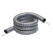Металлорукав Р3-Ц-Х-25 из оцинкованной стали с защитным покрытием и хлопковым уплотнителем, Дн25мм, с протяжкой