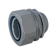 Муфта металлорукав-коробка DN15, наружн. трубная резьба 1/2&quot; с гайкой