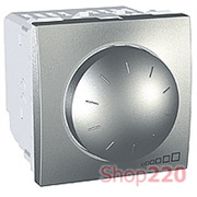 МЕХАНИЗМ ДИММЕРА, 400 ВТ, АЛЮМИНИЙ, UNICA MGU3.511.30 SCHNEIDER