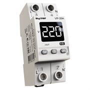 Реле напряжения 25А в компактном корпусе, белая индикация, VP-25A M2W DigiTop