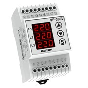 Реле напряжения 6А трехфазное, VP-380V DigiTop