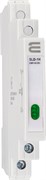Индикатор на дин-рейку зеленый, узкий, 230V AC/DC, SLD-1H