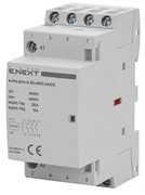 Модульный контактор 25А 4р 4NO, катушка 24В, e.mc.pro.4.25.4NO.24DC