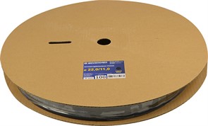 Термоусадочная трубка 22/11 черная (бухта 100м)