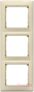 Рамка 3 поста, слоновая кость, вертикальная, 774357 Valena Legrand