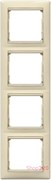 Рамка 4 поста, слоновая кость, вертикальная, 774358 Valena Legrand