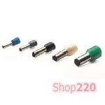 Наконечник-гильза 16 мм кв l=12мм синий (50 шт)