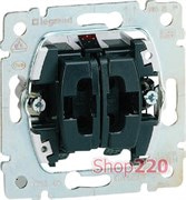 Механизм выключателя кнопочного 2-клавишного, Galea Life 775818 Legrand