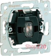 Механизм выключателя кнопочного, 1-клавишный с подсветкой, Galea Life 775813 Legrand