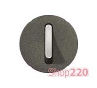 Клавиша бесшумного выключателя, графит, 65201 Legrand Celiane