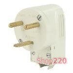 Вилка 32А для электроплит, однофазное подключение, 55802 Legrand