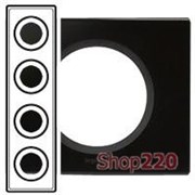 Рамка 4 поста, Смальта Графит, 69304 Legrand Celiane