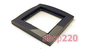 Рамка 1 пост, антрацит, 22011620 Fiorena Polo