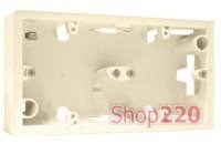 Коробка для накладного монтажа, двойная, 776132 Legrand Valena
