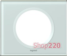 Рамка 1 пост, смальта белая глина, 69311 Legrand Celiane