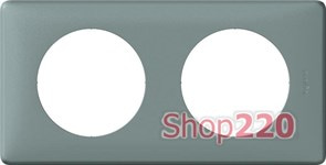 Рамка 2 поста, грэй, 68742 Legrand Celiane