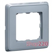 Рамка 1 пост, жемчужно-серый, 773691 Legrand Cariva