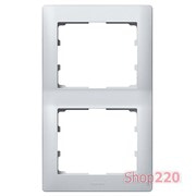 РАМКА 2 ПОСТА, АЛЮМИНИЙ, ВЕРТИКАЛЬНАЯ, 771306 LEGRAND GALEA LIFE