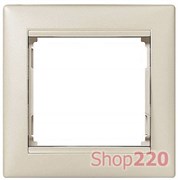 Рамка 1 пост, жемчужный 770471 Legrand Valena