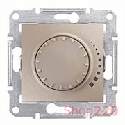 Диммер емкостной поворотный, титан SDN2200668 Schneider