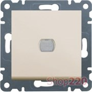 Светорегулятор нажимной, кремовый, Lumina-2 WL4031 Hager