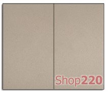 Клавиша двойная, титан, 771412 Legrand Galea Life