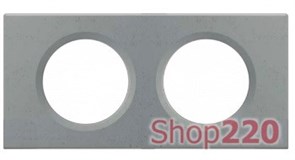 Рамка 2 поста, арт-бетон, 69142 Legrand