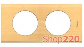 Рамка 2 поста, бамбук, 69242 Legrand