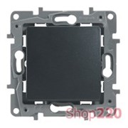 Мех. кнопки, антрацит, 672614 Legrand Etika