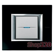 Рамка прямоугольная, стекло, цвет черное стекло, HA4802VNN