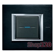 Рамка прямоугольной формы, алюминий, цвет антрацит, HA4802XS