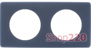 РАМКА 2 ПОСТА ФИОЛЕТОВЫЙ ПЕРКАЛЬ CELIANE 66732 LEGRAND