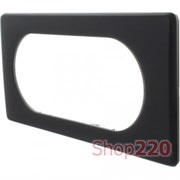 РАМКА 4/5 МОД. ЧЕРНЫЙ ПЕРКАЛЬ CELIANE 66745 LEGRAND