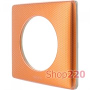 РАМКА 1 ПОСТ ОРАНЖЕВЫЙ МЕТАЛЛИК CELIANE 68761 LEGRAND