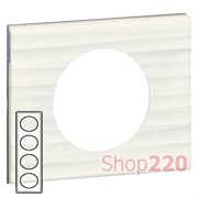 РАМКА 4 ПОСТА CORIAN БЕЛЫЙ РЕЛЬЕФ, 69014 LEGRAND