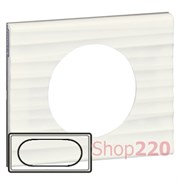 РАМКА 4/5М CORIAN БЕЛЫЙ РЕЛЬЕФ, 69015 LEGRAND